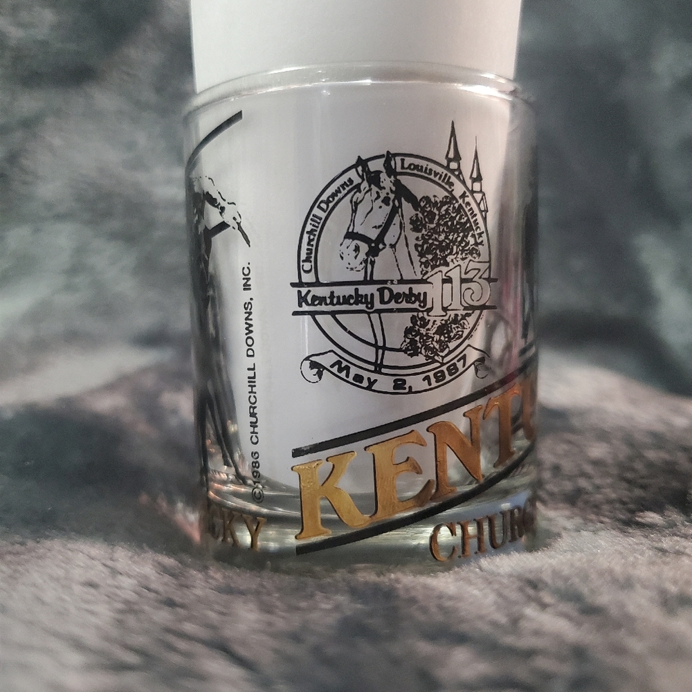 Kentucky Derby Vintage 1987 *First Year Edition* Shot Glass